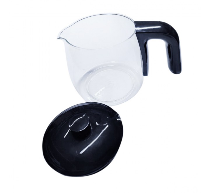 Arçelik Çay Makinesi CAM DEMLİK - HAZNE ( SİYAH SAPLI )